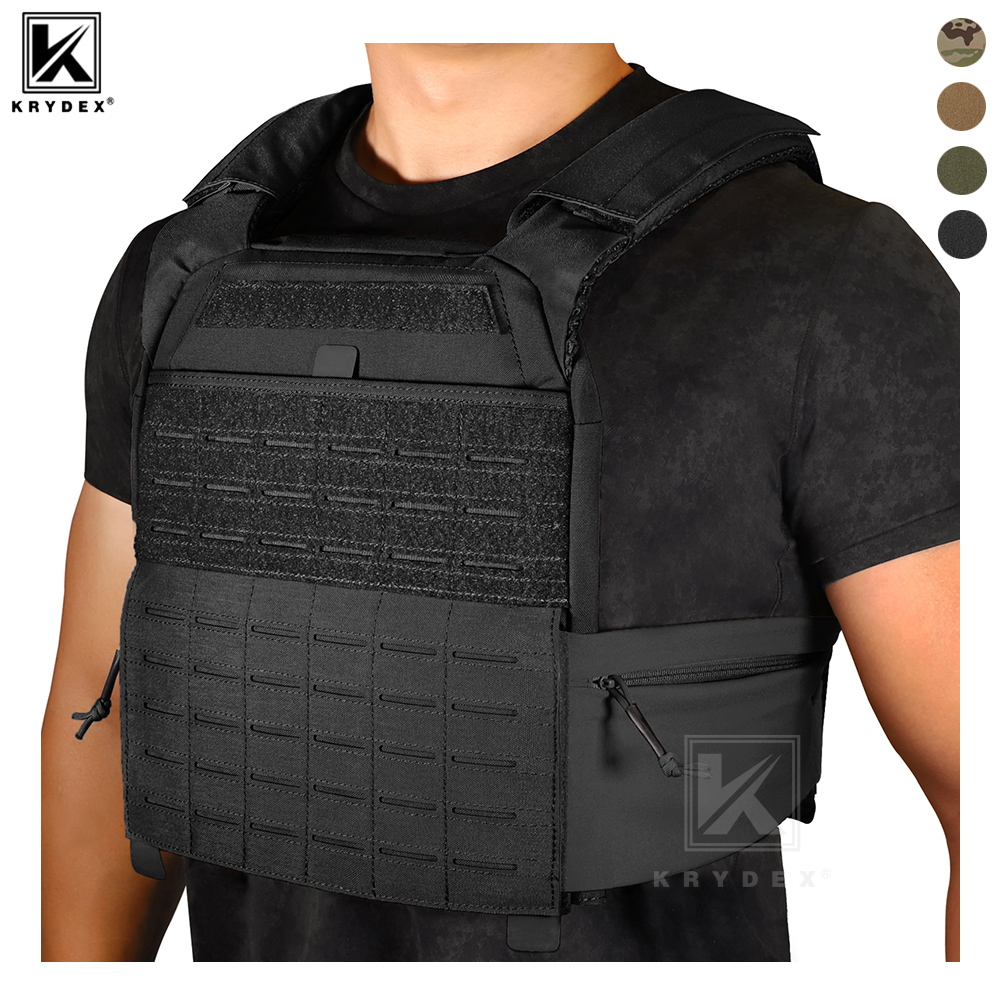 Crossfit Vest - KRYDEX-Chaleco de entrenamiento táctico para hombre,