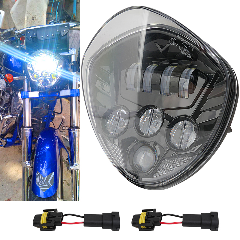 Crossfit Victory - Conjunto de Faro Delantero LED Negro