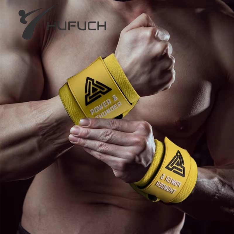 Crossfit Equipment - Muñequeras de Fitness con soporte de