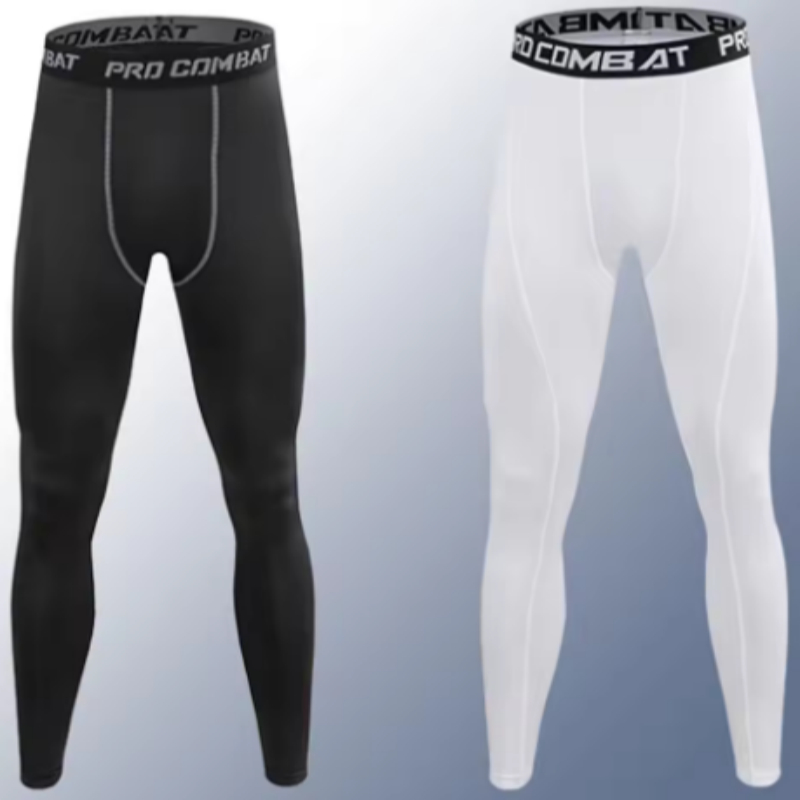 Crossfit Victory - Pantalones Deportivos de Compresión para Hombre,