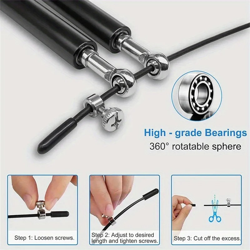 Cuerda de Saltar Rápida para C - Jump Rope Speed Bearing reseña y precio