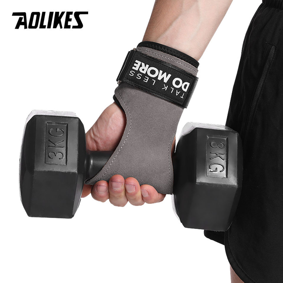 AOLIKES-guantes de piel de vac - Crossfit Equipment reseña y precio