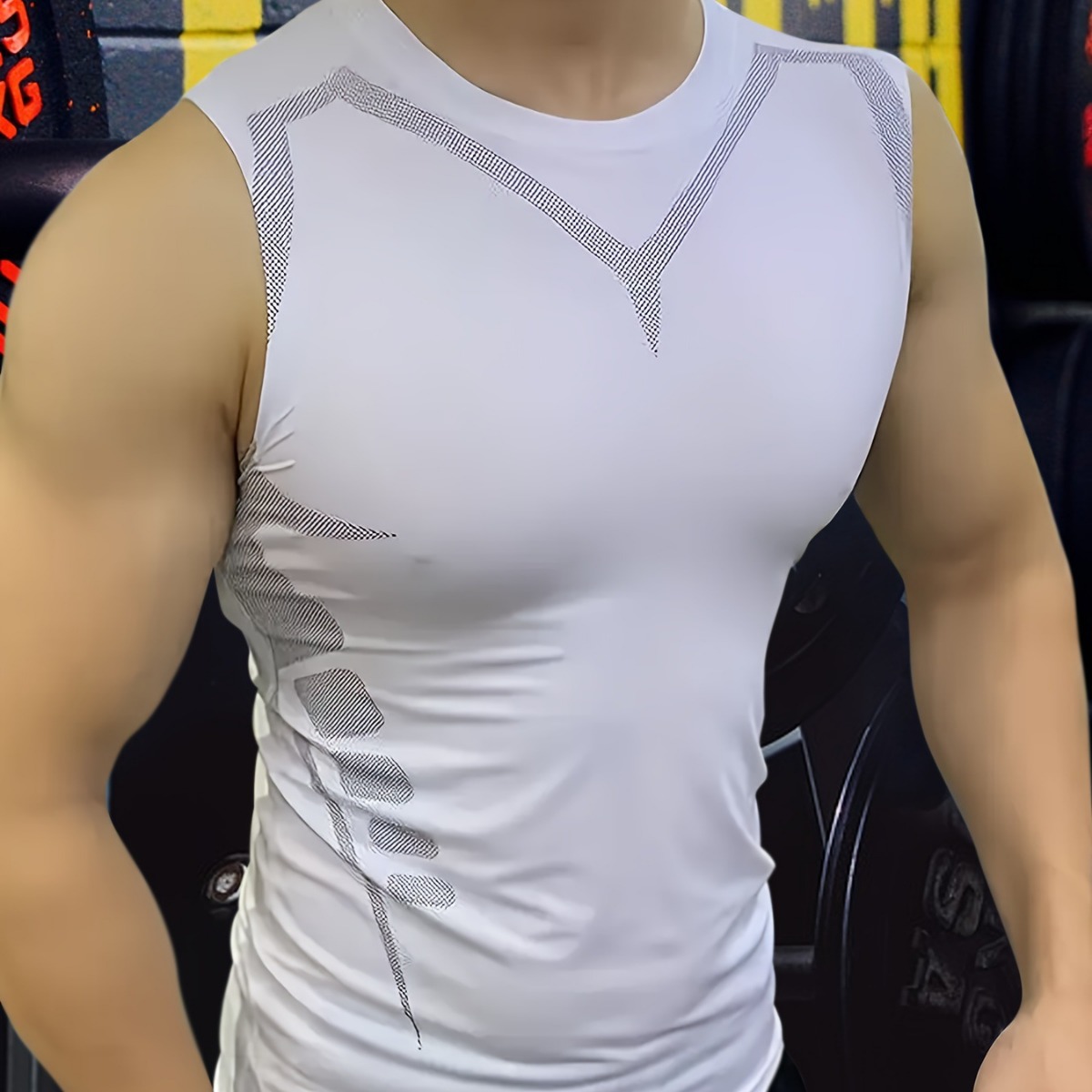 Camiseta sin mangas de compres - Crossfit Vest reseña y precio