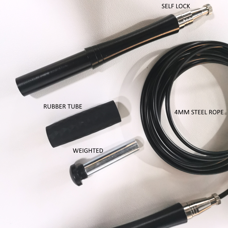 Cuerda de acero de 279 gramos  - Jump Rope Speed Bearing reseña y precio