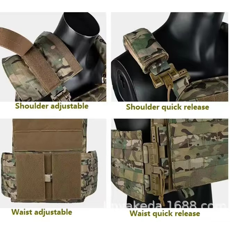 Chaleco portador de placa YAKE - Crossfit Vest reseña y precio